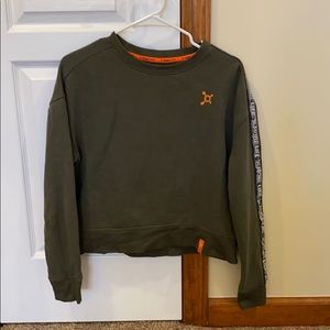 Orangetheory size small crop sweatshirt